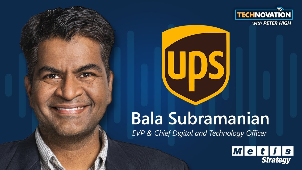 UPS CDTO Bala Subramanian on Digital, Data, & the ... - YouTube