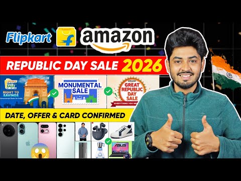Flipkart Republic Day Sale 2026 Date Offers | Upcoming Flipkart Amazon Republic Day Sale Deals 2026