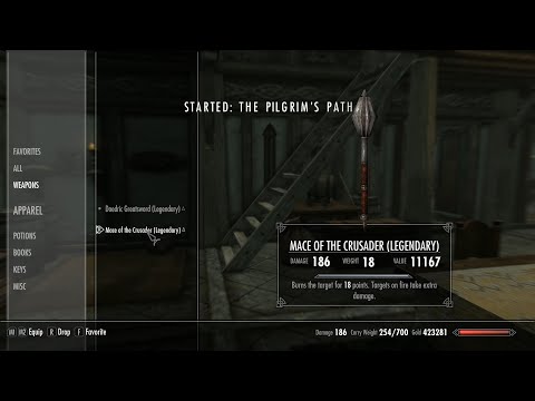 Skyrim AE Legendary Difficulty Ep 201 The Pilgrim's Path