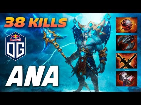 ANA PL 38 KILLS OWNAGE - Dota 2 Pro Gameplay