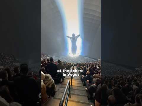 The Sphere in Vegas is CRAZY 🤯