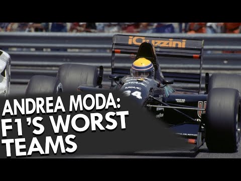 Andrea Moda: F1's Worst team?