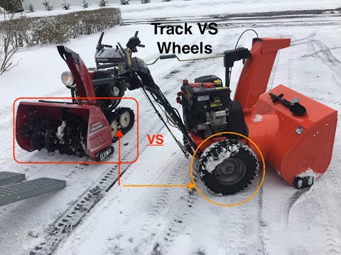 Track vs Wheels Snowblowers - Which should you get?