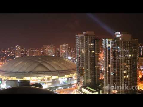 Timelapse of Vancouver During 2010 Winter Olympic Opening Ceremony