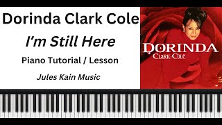 Dorinda Clark Cole - I&#39;m Still Here - Piano Tutorial - Chords - Sheet Music