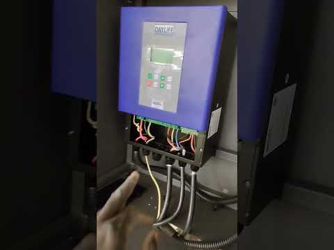 Installing a 10M² solar pumping inverter