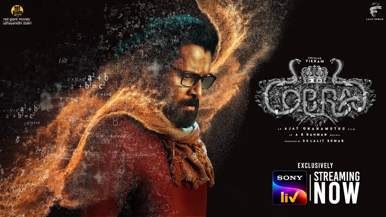 COBRA | Official Trailer | Tamil | Sony LIV | Streaming Now