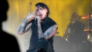Marilyn Manson Slo-Mo-Tion live @ Paris 05/06/2012