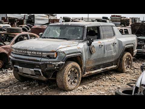 Thumbnail for We Restored a DEAD Hummer EV 3X Nobody Thought Could Be Saved | Full Restoration by GMC Hummer EV