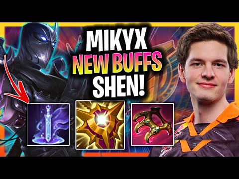 MIKYX IS INSANE WITH SHEN! *NEW BUFFS* | FNC Mikyx Plays Shen Support vs Rell!  Season 2025