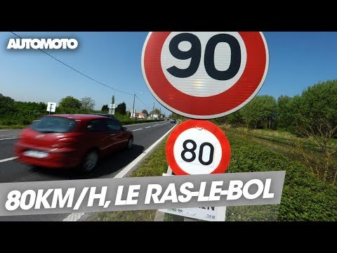 Limitation à 80 km/h : les Français en colère !