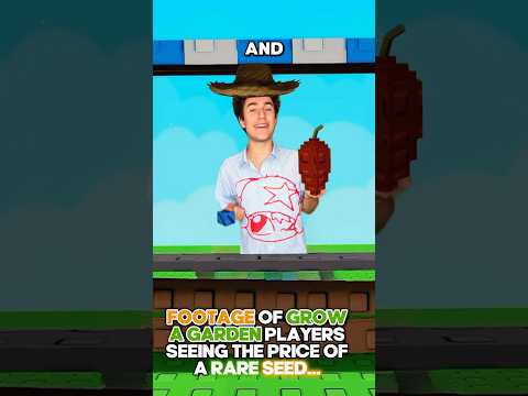 Were YOU SHOCKED By THIS In ROBLOX GROW A GARDEN💀💸🌱
