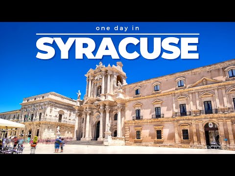 ONE DAY IN SYRACUSE (ITALY) | 4K 60FPS | A UNESCO World Heritage Site on the East Coast of Sicily