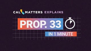 California Prop 33 Explained l 2024 Election