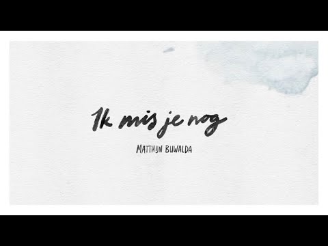 Video thumbnail for Ik mis je nog