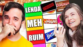 QUAL O MELHOR CHOCOLATE? - Tierlist doces