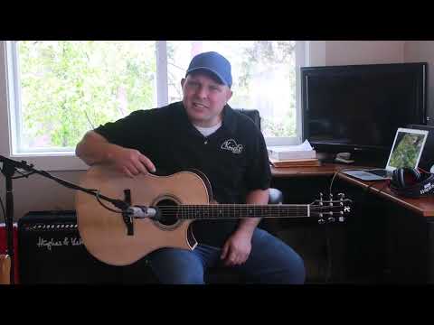 Custom Knight Solo Elite with Cutaway Acoustic Guitar image 22