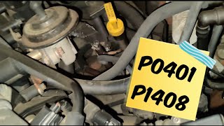 2002 Ford Escape 3.0l P0401 Incorrect