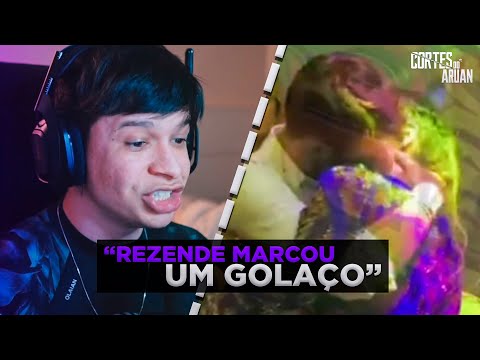 ARUAN REAGE AO REZENDE BEIJANDO A ERIKA SCHNEIDER - Cortes do Aruan