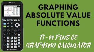 Use Absolute Value on TI-84 Plus CE Graphing Calculator