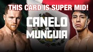 BREAKING NEWS! THE CANELO ALVAREZ VS JAIME MUNGUIA UNDERCARD HAS BEEN ANNOUNCED AND IT IS TRASH!