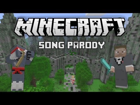 CrisDBones - Minecraft Song Parody - "We Built this City on Cobblestone"