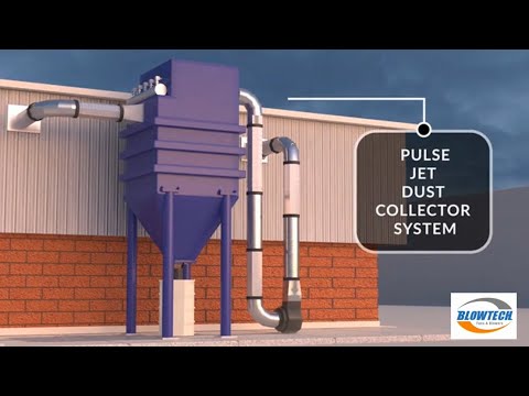 Pulse Jet Dust Collection system/ Industrial Dust Collector - Blowtech Engineers