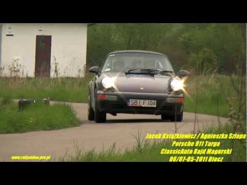 J. Książkiewicz / A. Szłapa Porsche 911 Targa ClassicAuto Rajd Magurski 06/07-05-2011 Biecz