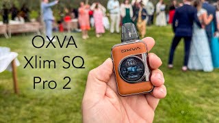 OXVA Xlim SQ Pro 2 Pod Kit 1600mAh Brown Leather 1 ks