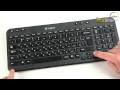 Клавиатура Logitech K400 920-003130 Black USB - видео
