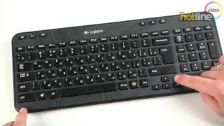 Logitech K360 Wireless Keyboard (920-003095) - відео 1
