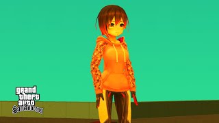 GTA SA - Roboco-san (ロボ子さん) - Vtuber Hololive | Skins Mods PC/Android