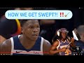 My Suns Got Swept.. ANT MAN IS A DOG!! Wolves At Suns Game 4 Reaction
