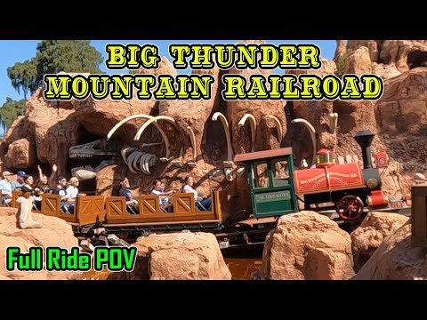 Big Thunder Mountain Railroad | Full Ride POV | Disneyland  | June 2022 | Back Row | 4K 60fps