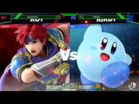 Vishire (Roy) vs qwertz143 (Lucas/Little Mac/Kirby) - Smash Ultimate @ LXG 15