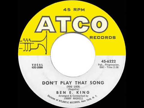 1962 HITS ARCHIVE: Don’t Play That Song - Ben E. King