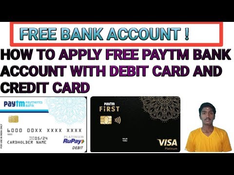 HOW TO APPLY PAYTM FREE BANK ACCOUNT WITH DEBIT AND CREDIT CARD IN TAMIL |KAMESH|
