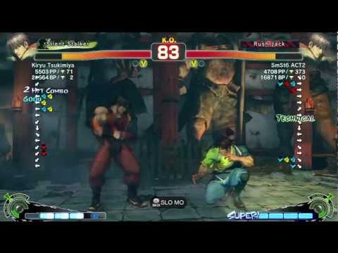 Kiryu Tsukimiya (Guy) vs SmSt6 ACT2 (Guy) - AE2012 Ranked Match *720p HD*