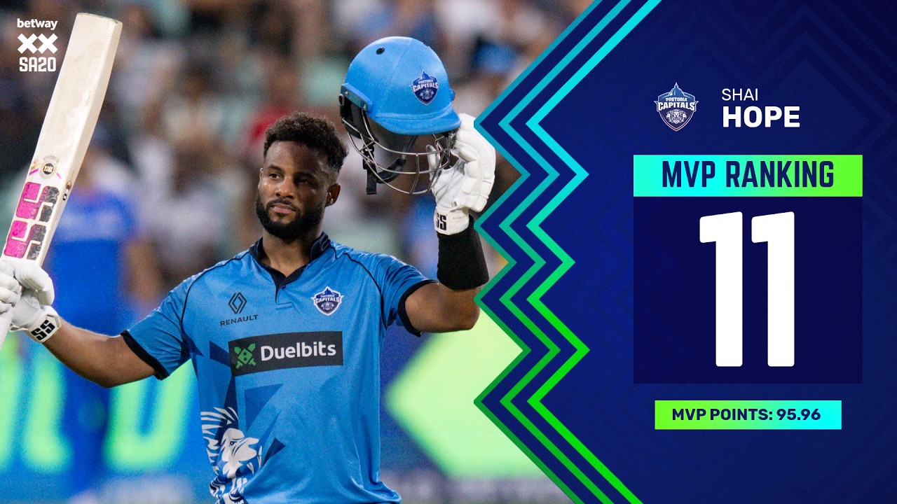 Season 4 MVP #11 | Shai Hope (Pretoria Capitals)