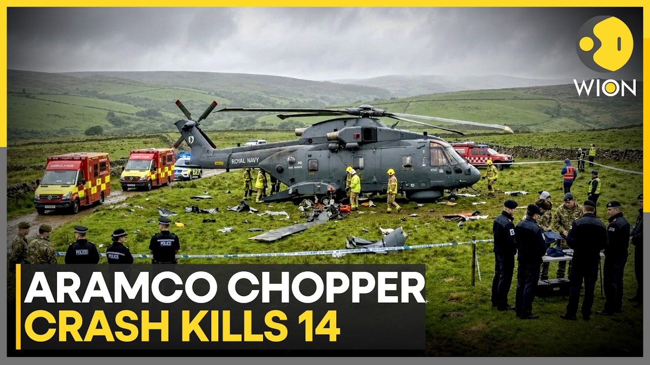 Is Saudi Aramco Chopper Crash Linked To Hostile Attack? | WION News