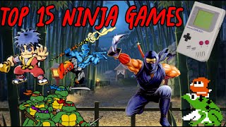 My Top 15 Game Boy Ninja Games