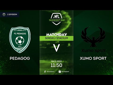AFL Uzbekistan | 2 division | 6-tur PEDAGOG-XUMO SPORT