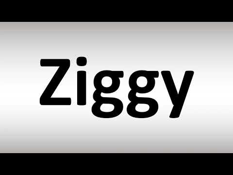 How to Pronounce Ziggy
