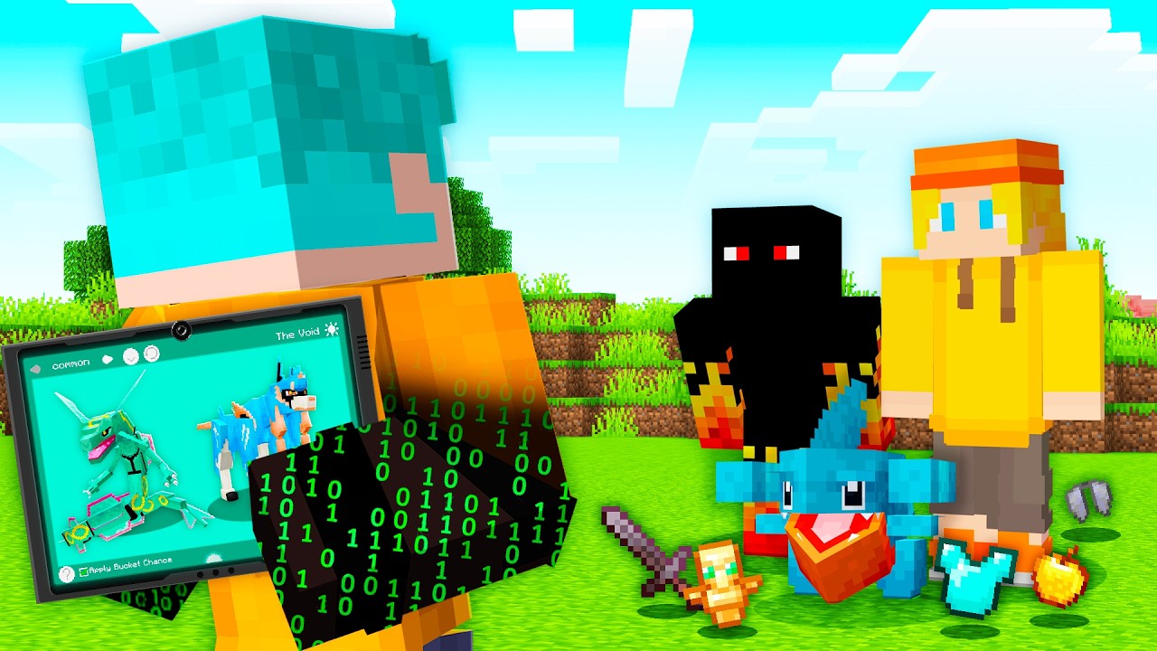 Usei ADMIN na BATALHA POKÉMON no Minecraft