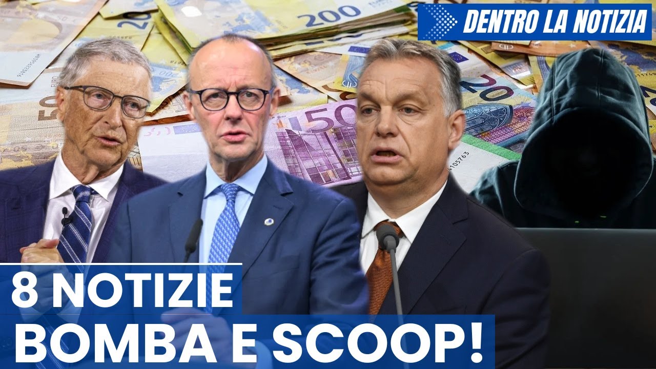 CONTRO TG 8 dicembre: 8 notizie e scoop dall'Italia e dal mondo che la TV non dice per riflettere!