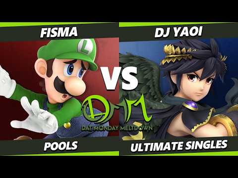 DAT MM 370 - Fisma (Luigi) Vs. DJ YAOI (Dark Pit) Smash Ultimate - SSBU