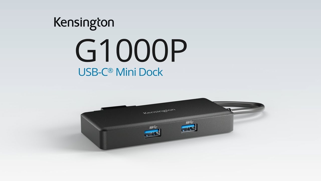 G1000P USB-C Mini Dock for Chrome/Windows/macOS