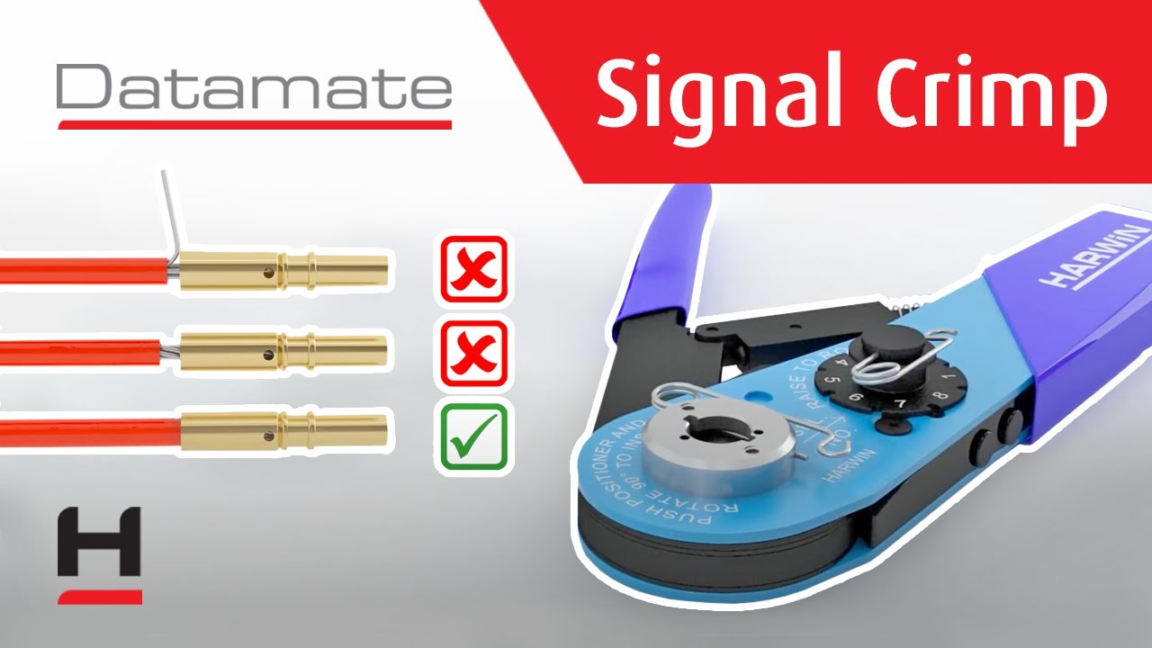 Youtube video for Datamate – Signal Crimping & Assembly Guide