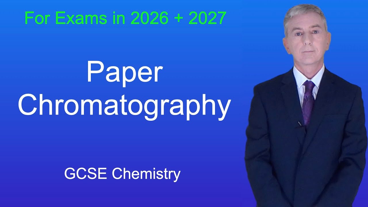 GCSE Chemistry Revision "Paper Chromatography"