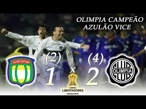 São Caetano x Olimpia ● Final Copa Libertadores 2002 ● Melhores Momentos - AZULÃO VICE !